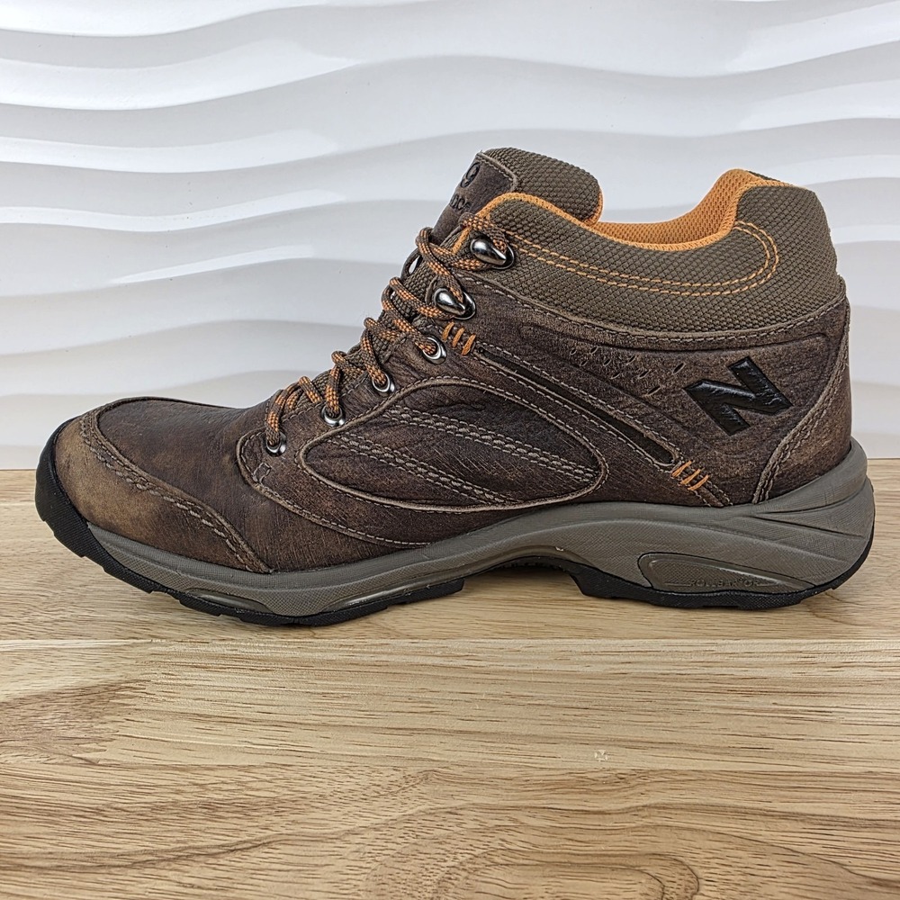 New Balance 1569 Hiking Boots Mens Size 12 Brown Leather Gore Tex Trail MW1569BO - Picture 2 of 13